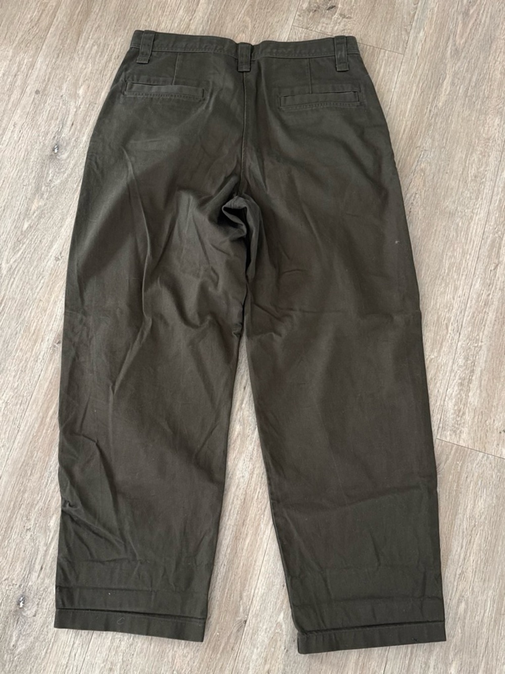 Uniqlo Men's Brown Relaxed Straight Chino Pants 33 - Picture 6 of 6